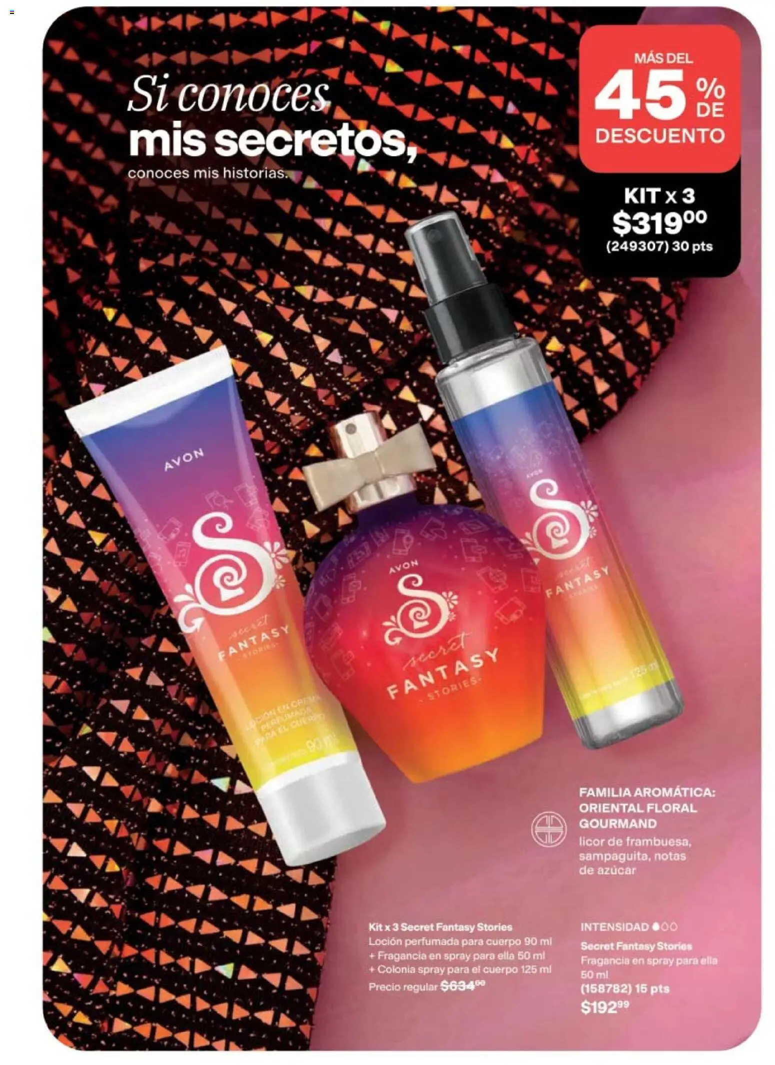 Nuevas ofertas de AVON válidas en toda la República Mexicana desde el 24.04.2026. ¡Encuentra las mejores ofertas en AVON campaña 7 2026! | Página: 81 | Productos: Azúcar, Loción, Fragancia