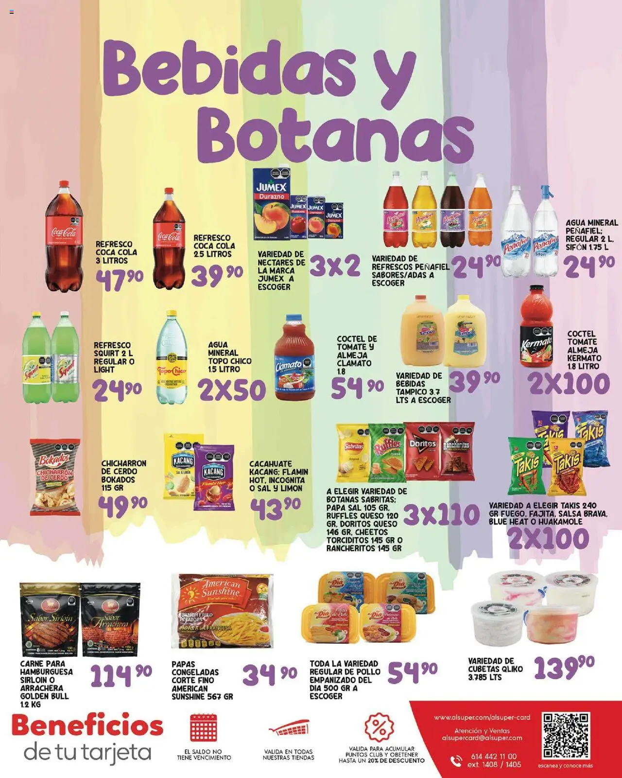 Nuevas ofertas de Alsuper válidas en toda la República Mexicana desde el 15.08.2025. ¡Encuentra las mejores ofertas en Alsuper - Folleto - Chihuahua Estado! | Página: 7 | Productos: Durazno, Agua, Queso, Cerdo