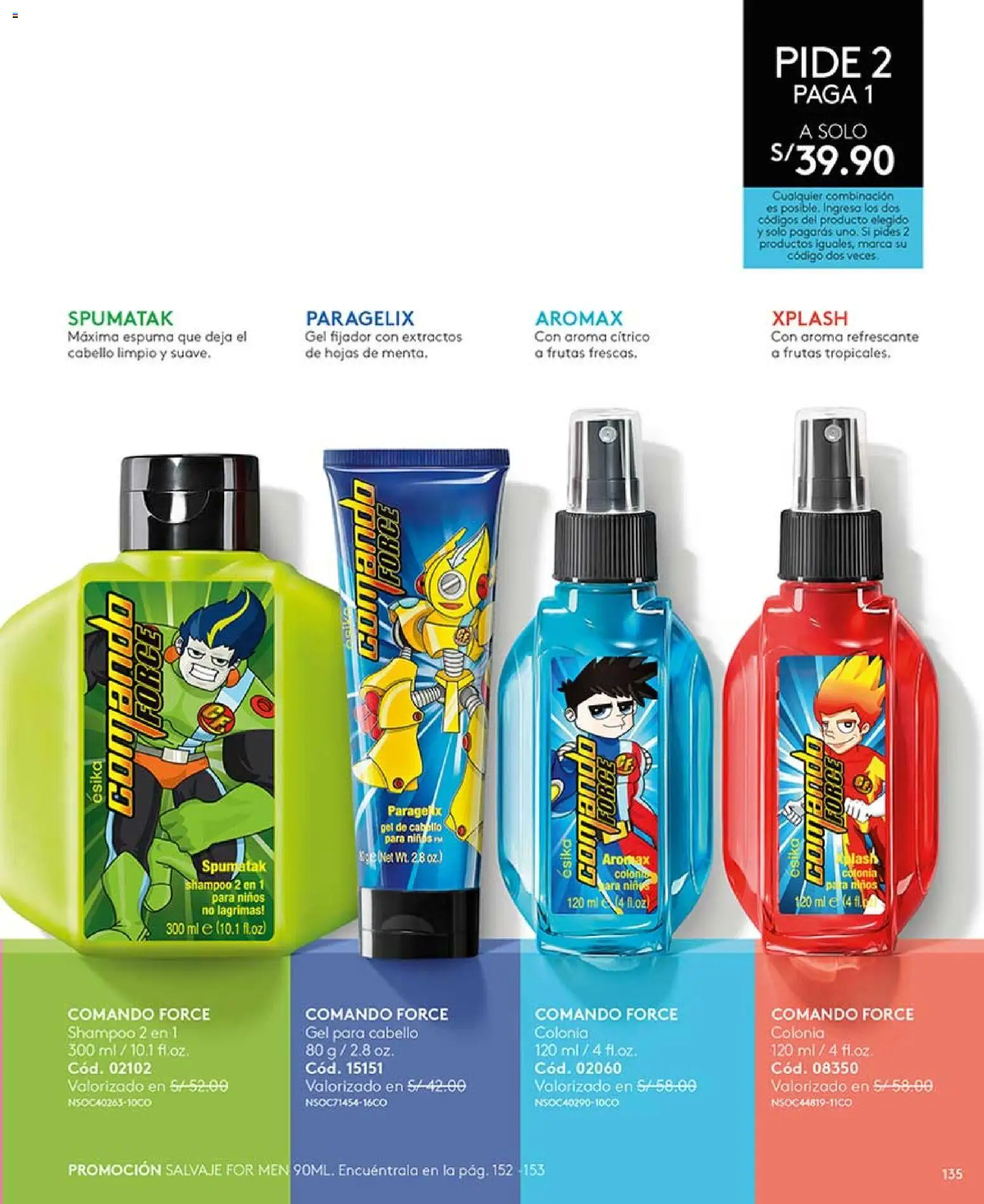 Catálogo Ésika válido desde 21.02.2026 | Página: 135 | Productos: Shampoo