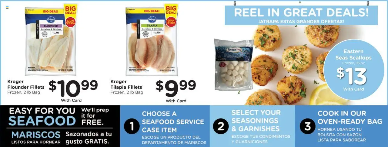 Smith's Weekly Ad - valid from 08.10.2025 | Page: 17 | Products: Seafood, Case, Bag