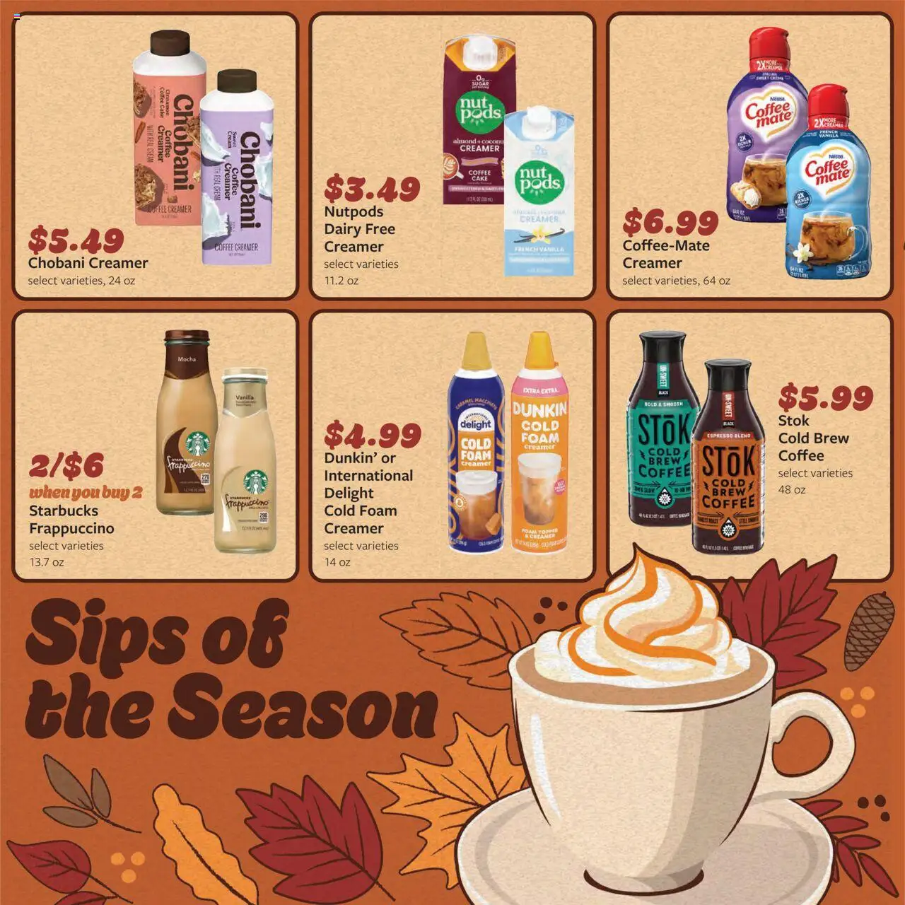 Fareway Weekly Ad - valid from 13.10.2025 | Page: 12 | Products: Coffee, Cream