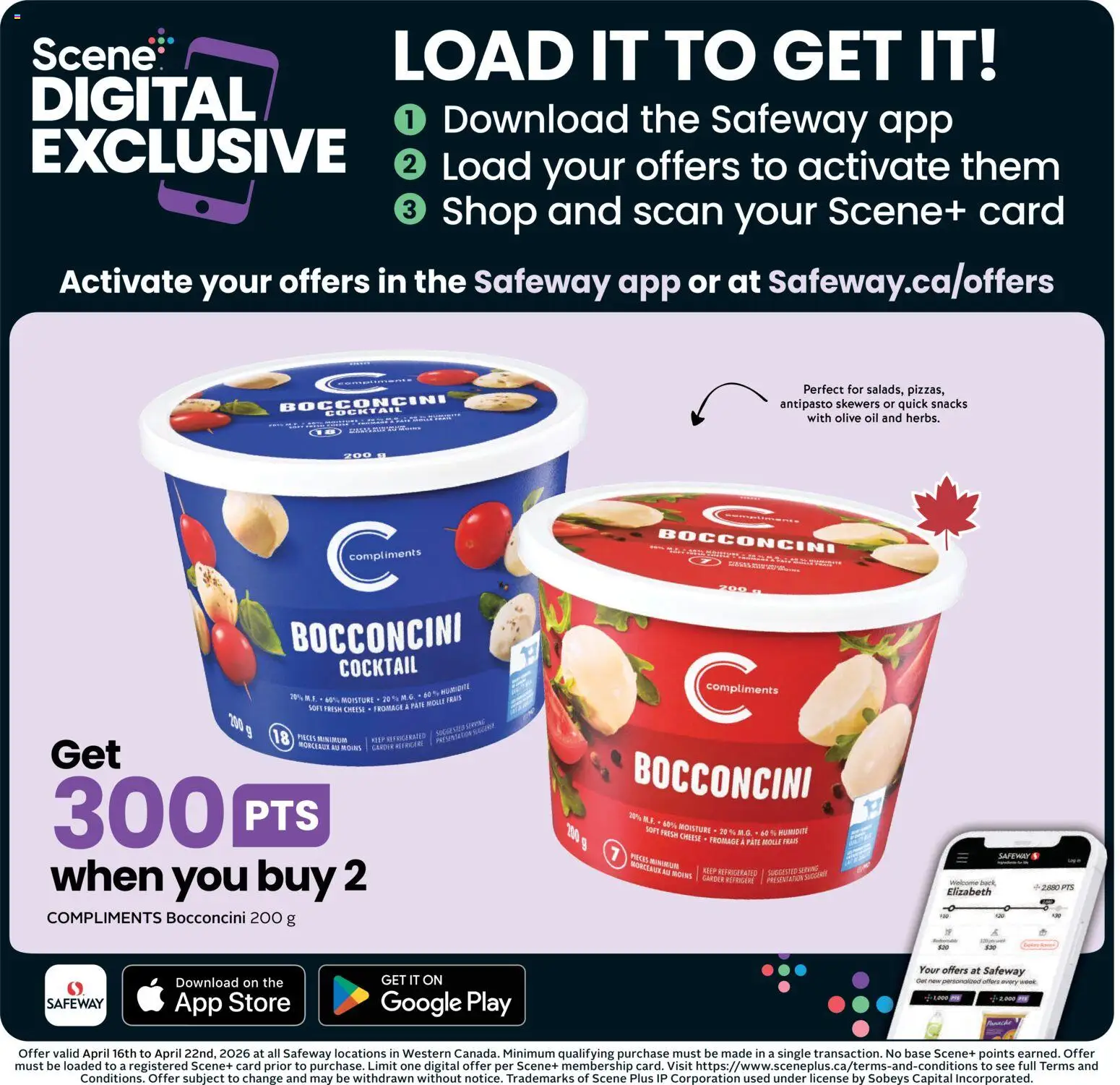 Safeway flyer valid from 16.04.2026 | Page: 13 | Products: Oil