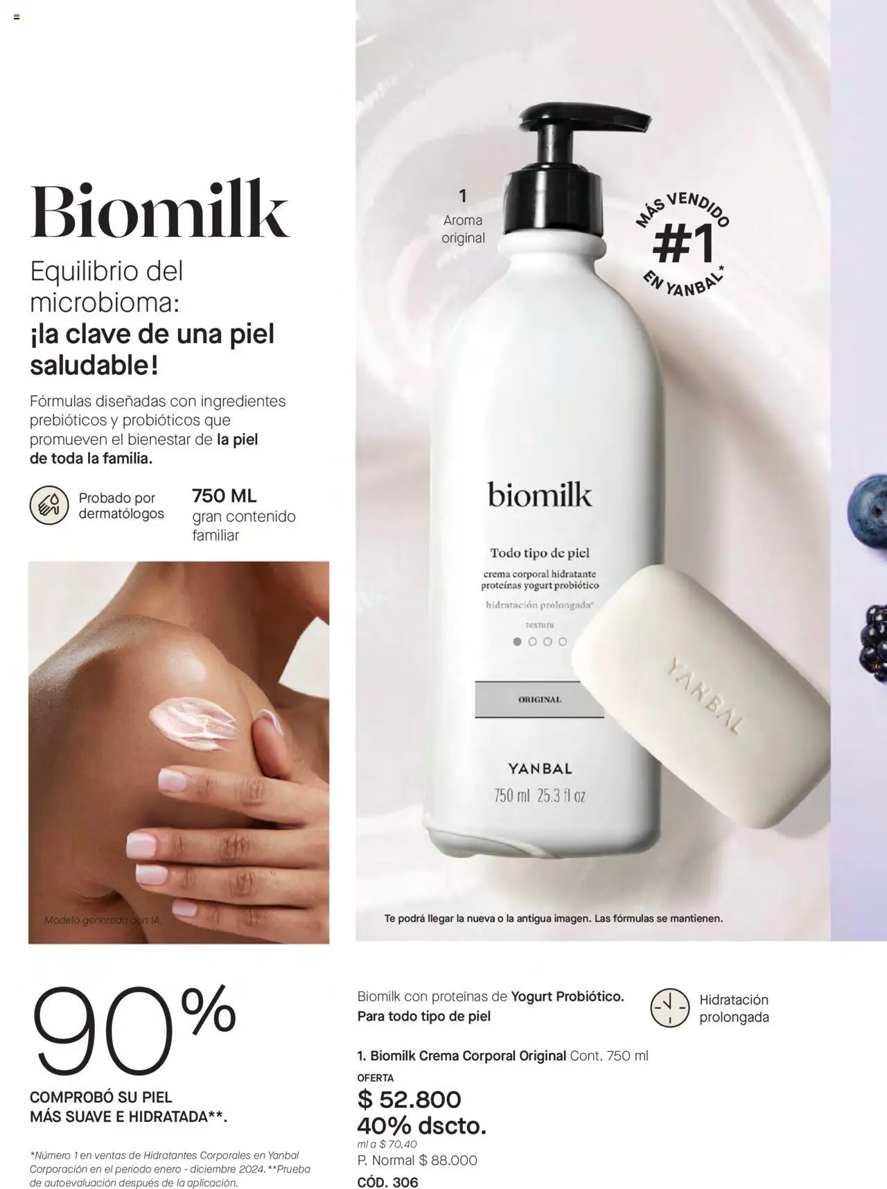 Yanbal revista - valida desde el 11.10.2025 | Página: 98 | Productos: Té, Crema, Yogurt