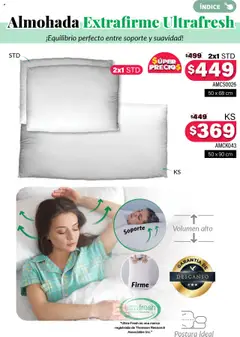 Vista previa de Colchas Concord - Catálogo, nuevo folleto de la tienda, válido en México a partir del 01.08.2025 | Página: 520 | Productos: Almohada