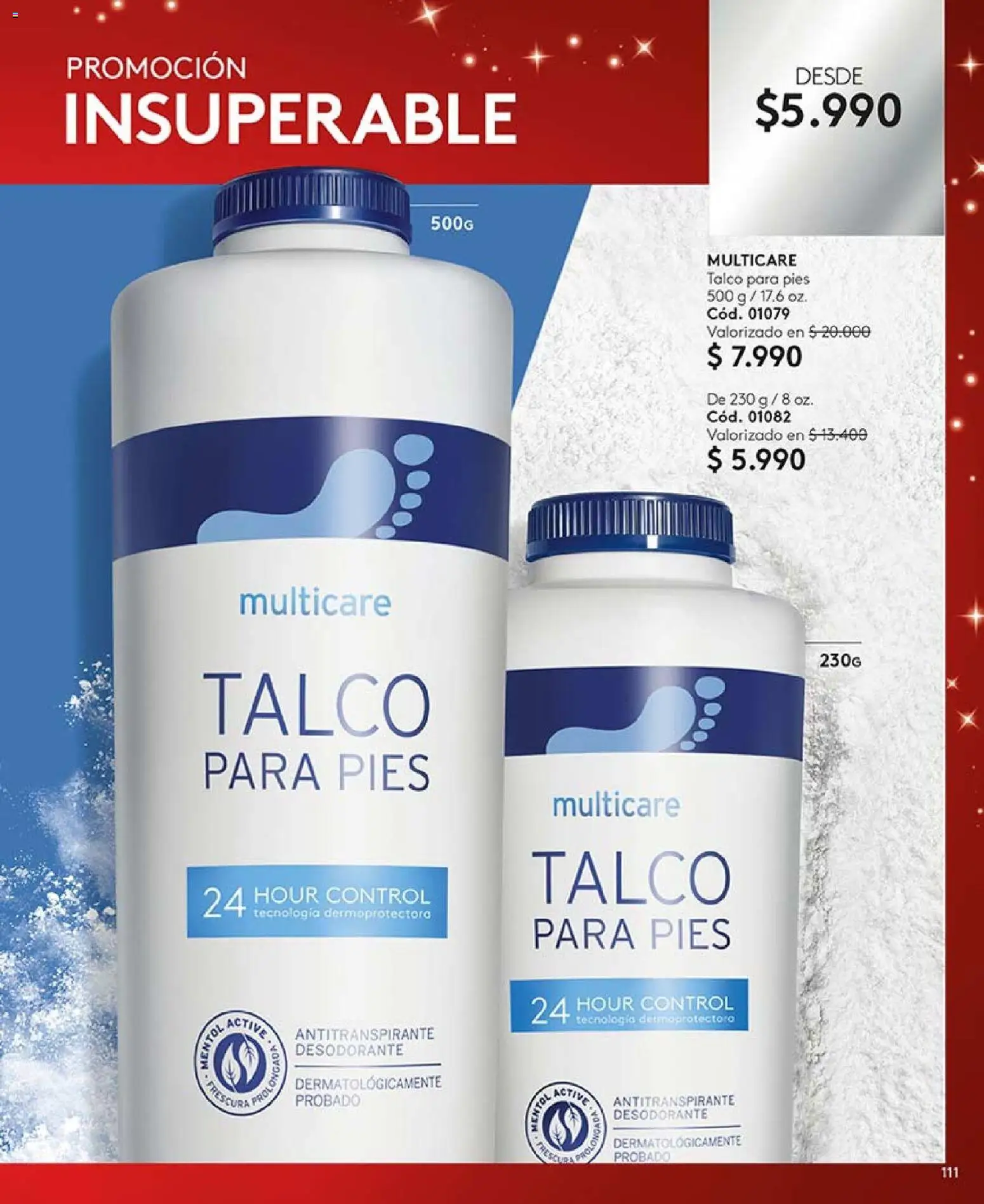 Catálogo Ésika Campaña 18 │ válido desde el 01.12.2025 | Página: 123 | Productos: Desodorante, Antitranspirante