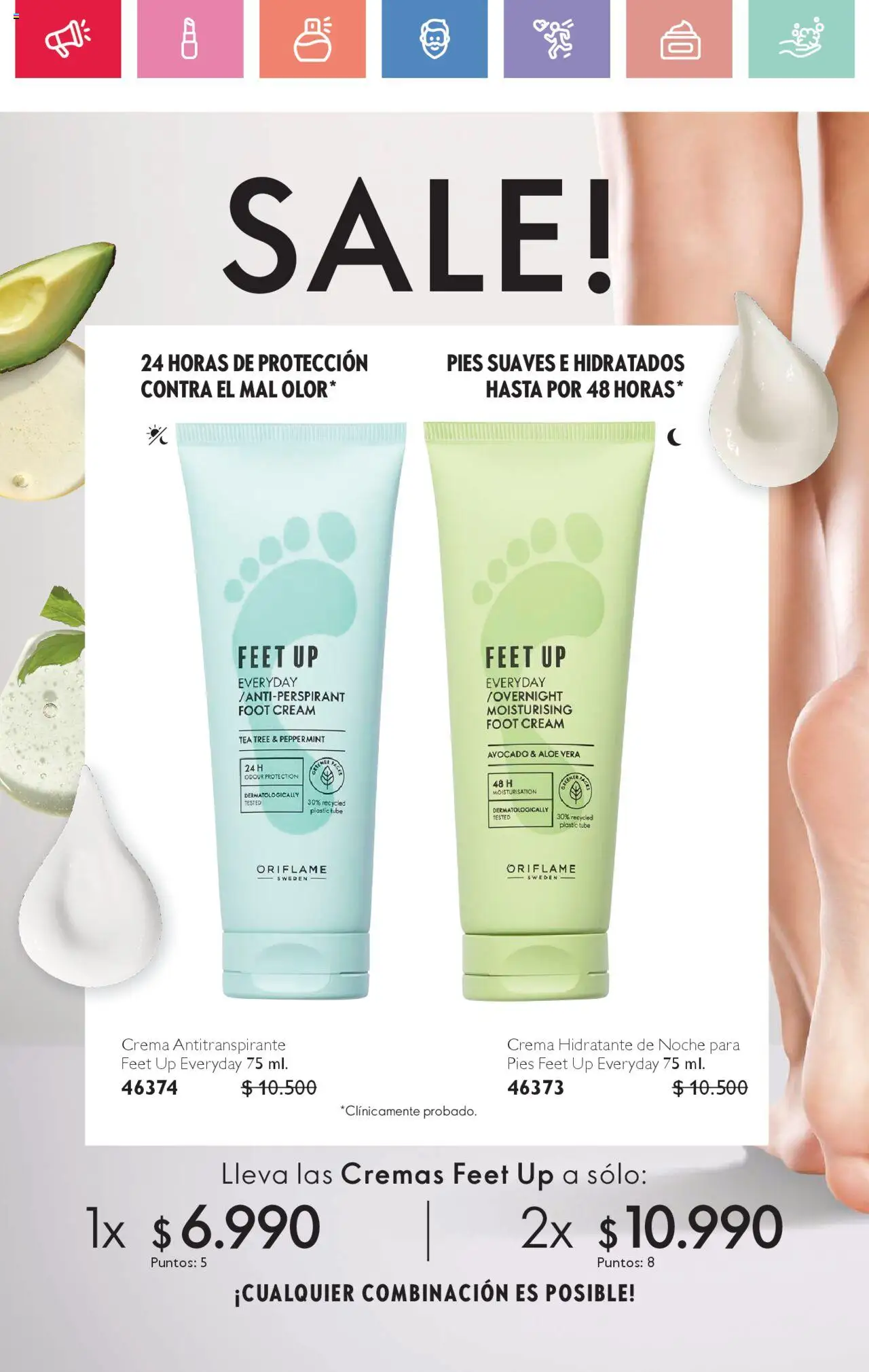 Oriflame catálogo │ válido desde el 02.08.2025 | Página: 26 | Productos: Antitranspirante, Crema