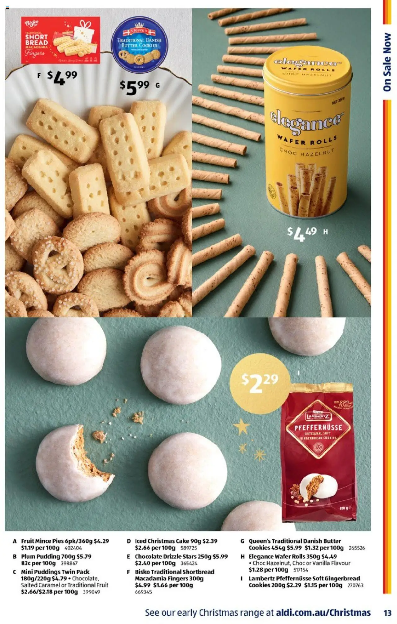 Aldi catalogue - valid from 22.10.2025 | Page: 13 | Products: Bread, Chocolate, Pudding, Pies