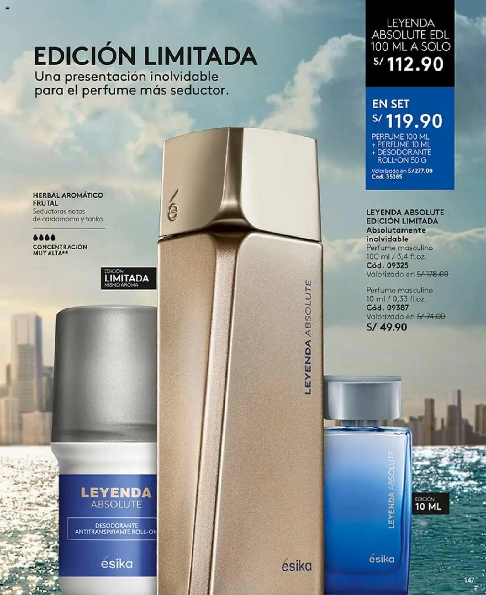 Catálogo Ésika válido desde 04.04.2026 | Página: 159 | Productos: Desodorante, Antitranspirante, Perfume