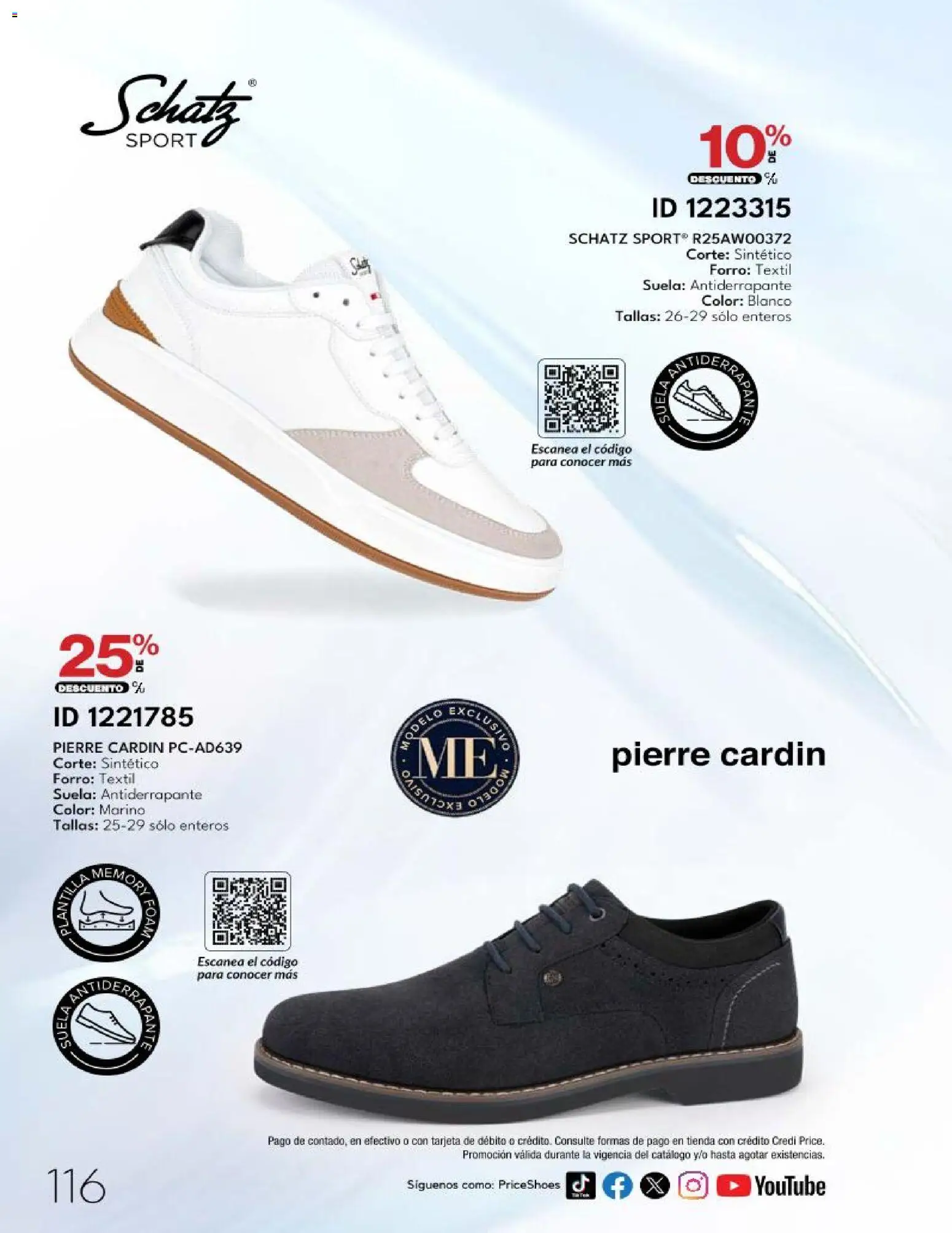 Nuevas ofertas de Price Shoes válidas en toda la República Mexicana desde el 20.03.2026. ¡Encuentra las mejores ofertas en Price Shoes catálogo 10 Pagos Sin Intereses! | Página: 116