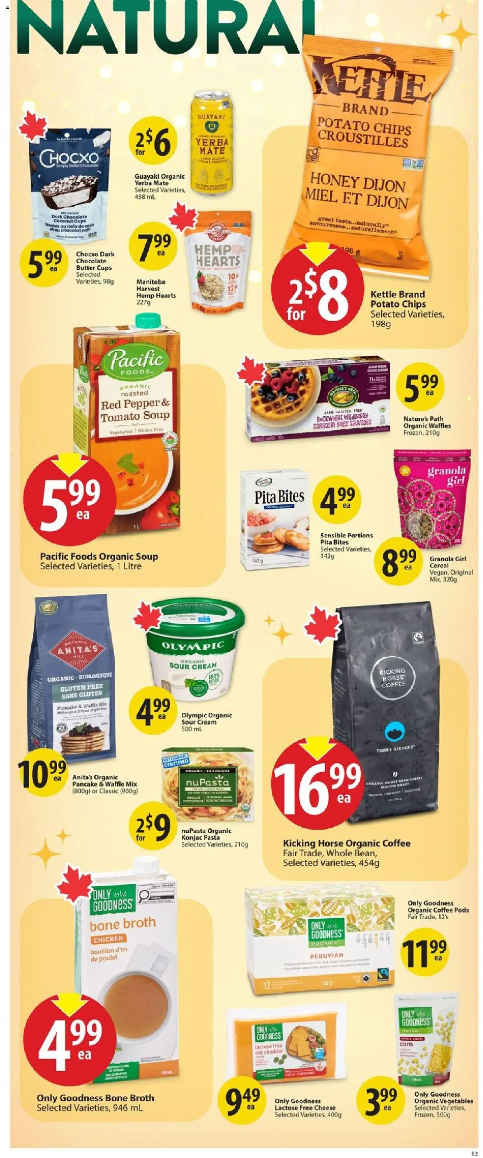 Save on foods flyer valid from 20.11.2025 | Page: 26 | Products: Pasta, Kettle, Butter, Coffee