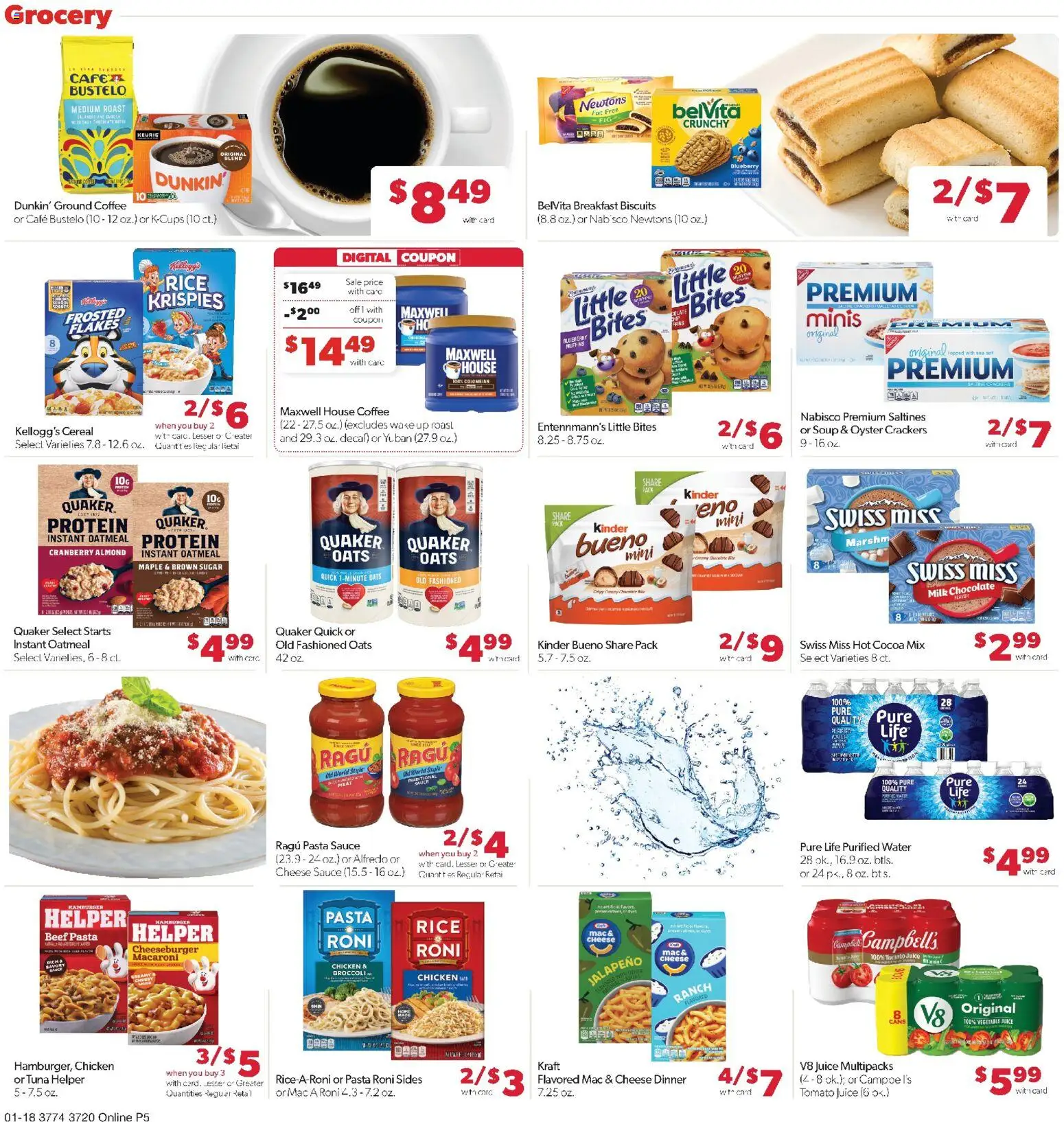 Family Fare Weekly Ad - valid from 18.01.2026 | Page: 9 | Products: Chocolate, Juice, Beef, Pasta