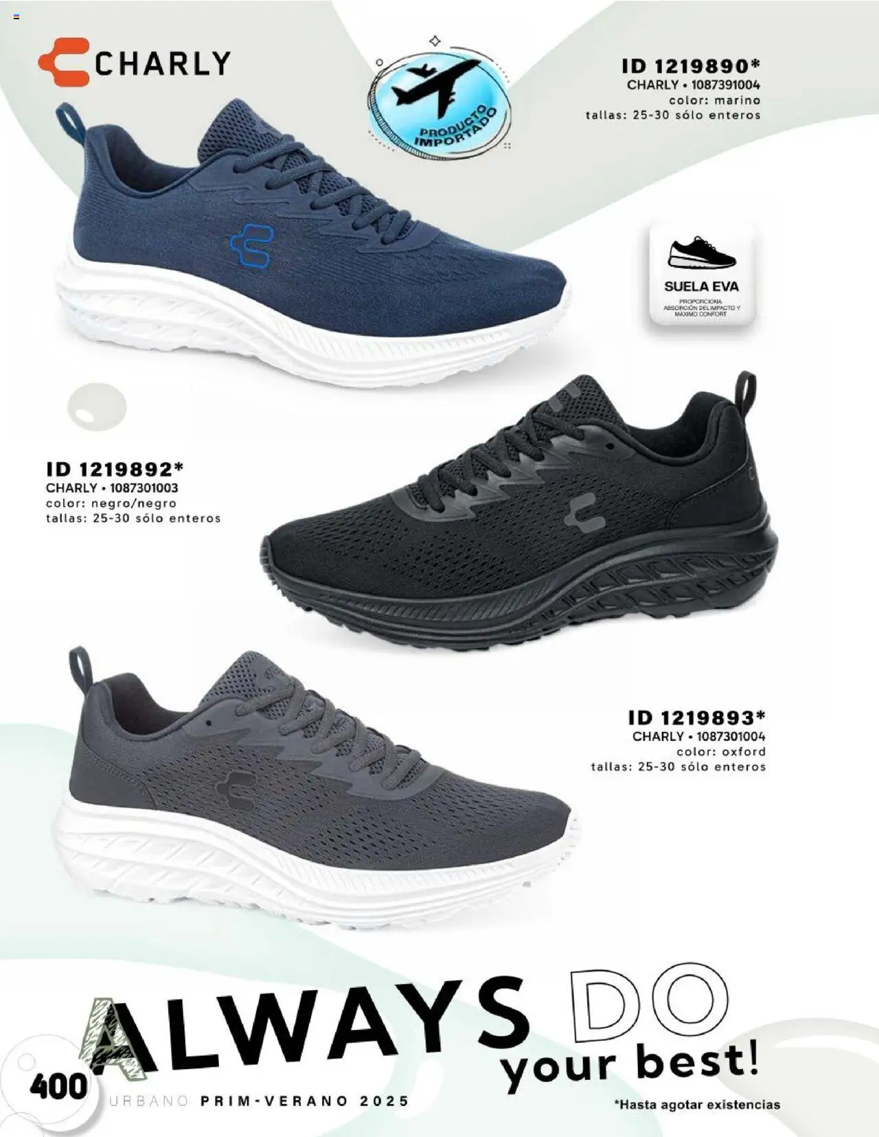 Nuevas ofertas de Price Shoes válidas en toda la República Mexicana desde el 24.01.2025. ¡Encuentra las mejores ofertas en Price Shoes catálogo Urbano! | Página: 400