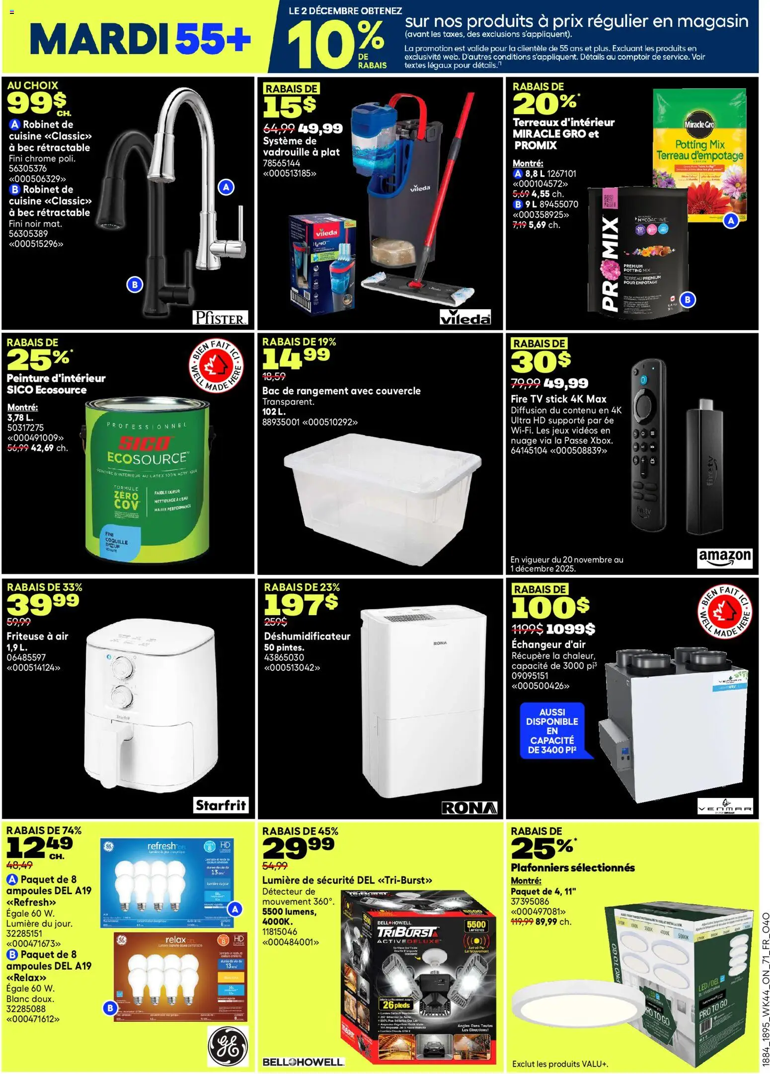 Rona flyer valid from 27.11.2025 | Page: 4 | Products: Tv