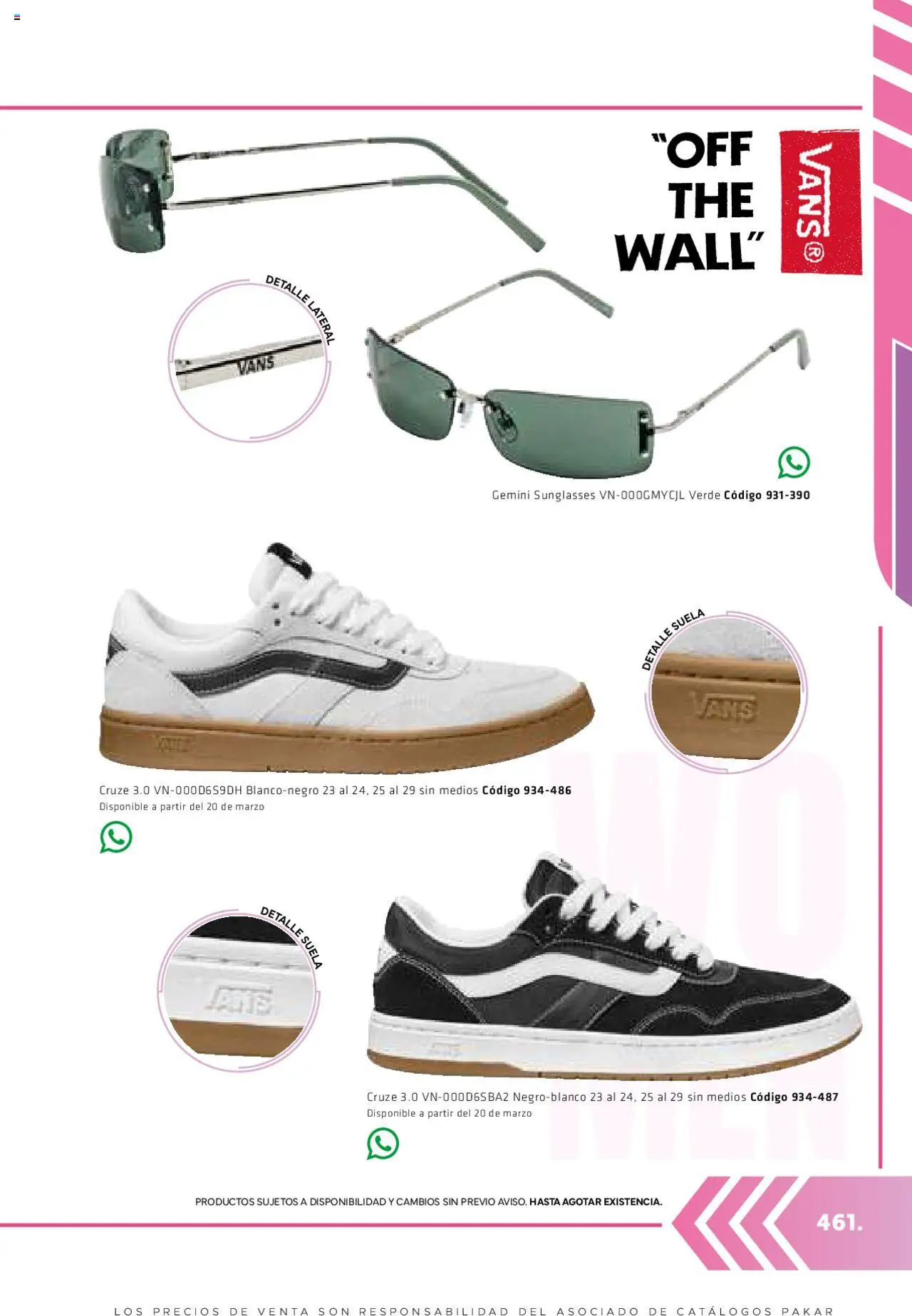 Nuevas ofertas de SC Pakar válidas en toda la República Mexicana desde el 06.03.2025. ¡Encuentra las mejores ofertas en SC Pakar catálogo Women! | Página: 461