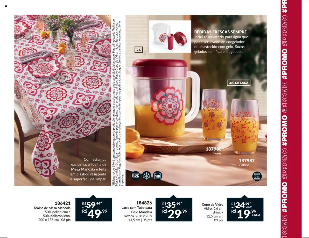 Avon Folheto - válido de 16.06.2025 | Página: 69 | Produtos: Congelador, Ferro, Toalha de mesa, Jarra