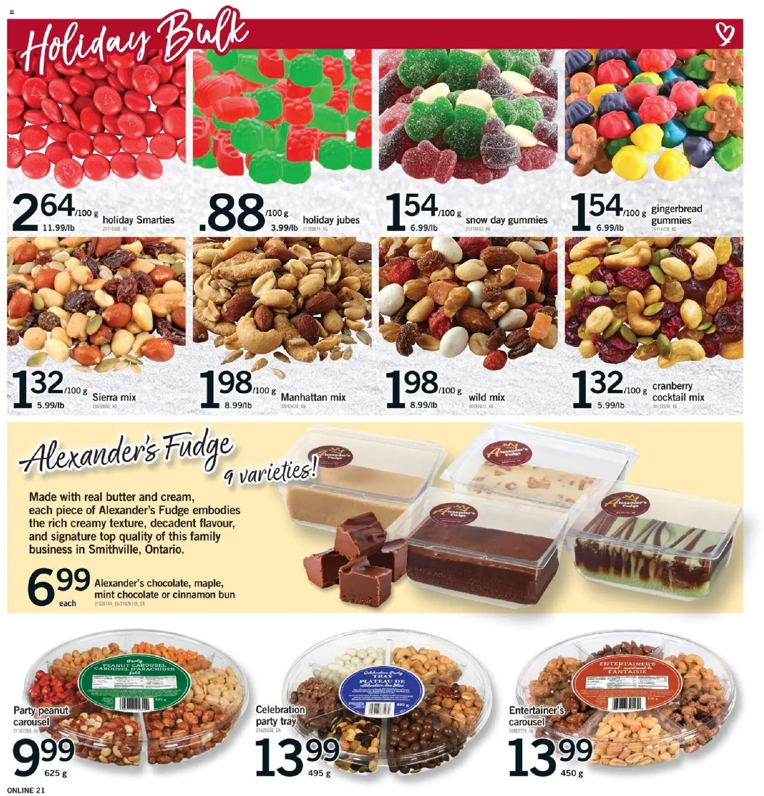 Fortinos flyer valid from 06.11.2025 | Page: 21 | Products: Butter, Chocolate