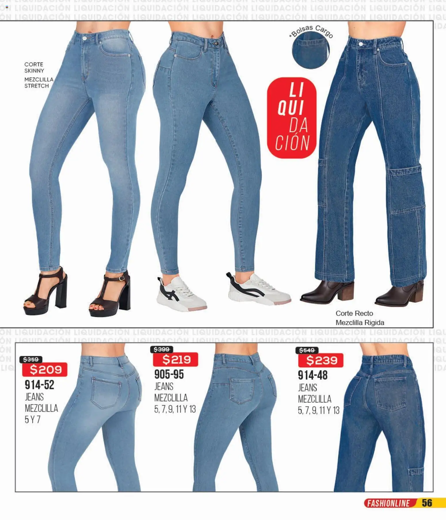 Nuevas ofertas de Cklass válidas en toda la República Mexicana desde el 18.03.2026. ¡Encuentra las mejores ofertas en Cklass catálogo Liquidación total calzado! | Página: 302