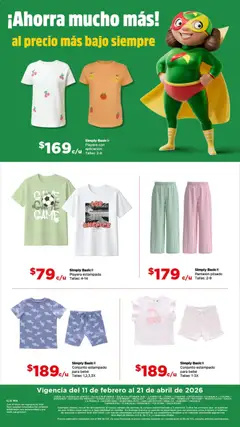 Vista previa de Bodega Aurrerá folleto Ahorra mucho más, nuevo folleto de la tienda, válido en México a partir del 11.02.2026