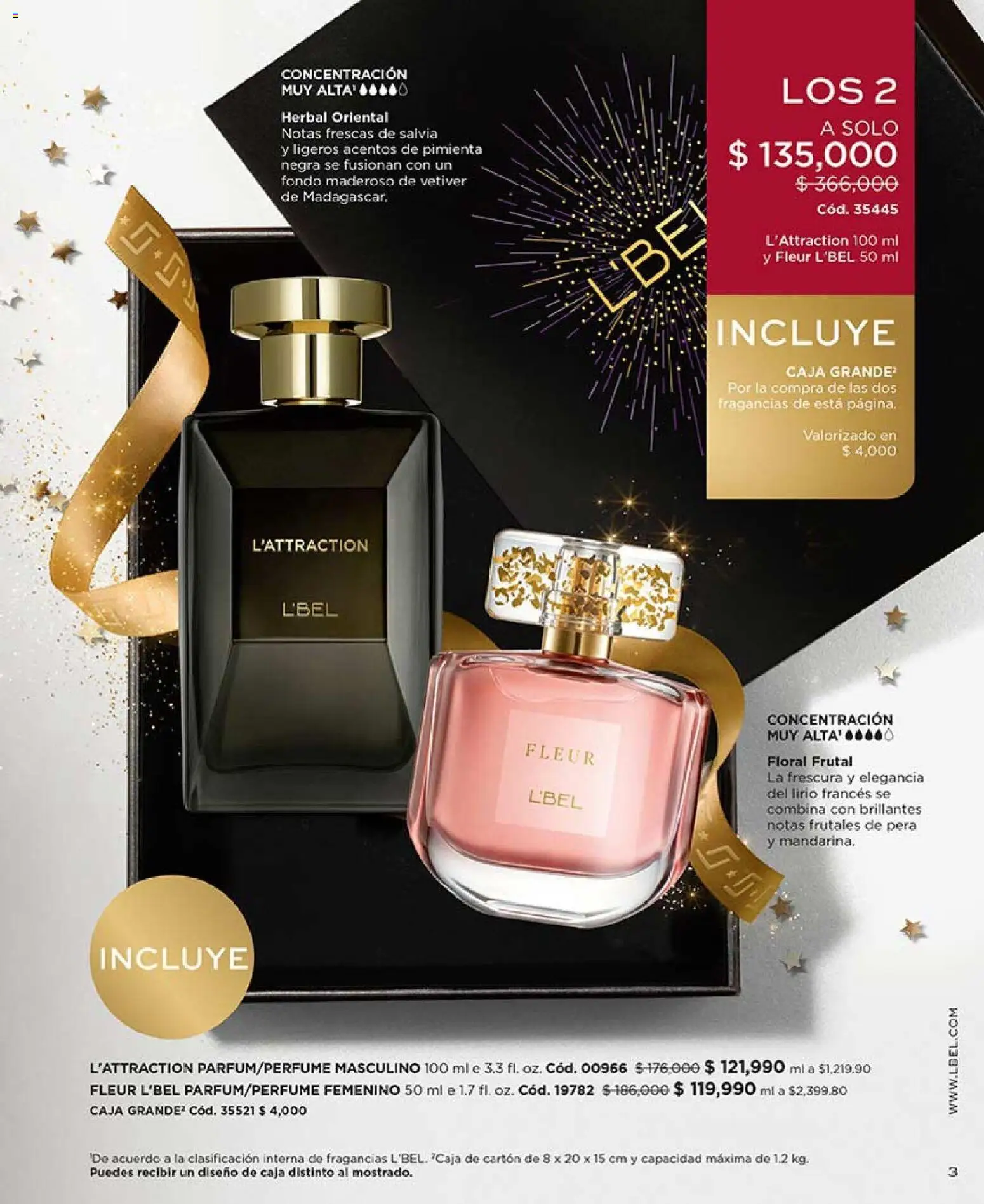 L'Bel revista - valida desde el 03.11.2025 | Página: 3 | Productos: Pimienta, Caja, Pera