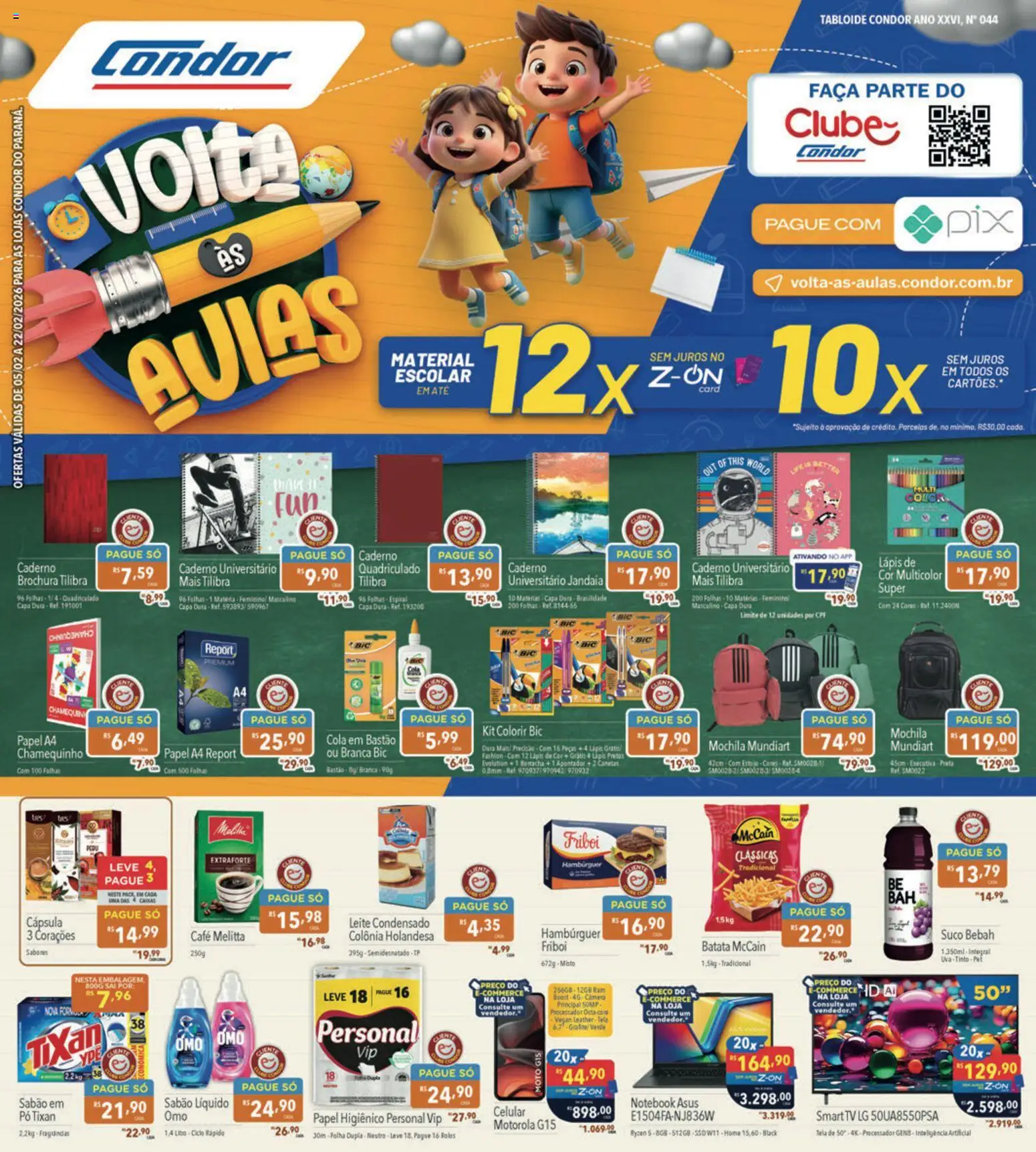 Supermercados Condor Folheto - válido de 05.02.2026 | Página: 1