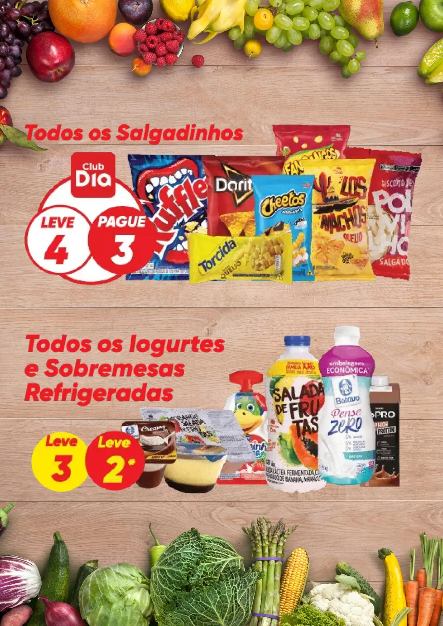 Dia Folheto - válido de 18.12.2025 | Página: 2 | Produtos: Queijo, Salgadinhos, Salada, Cheetos