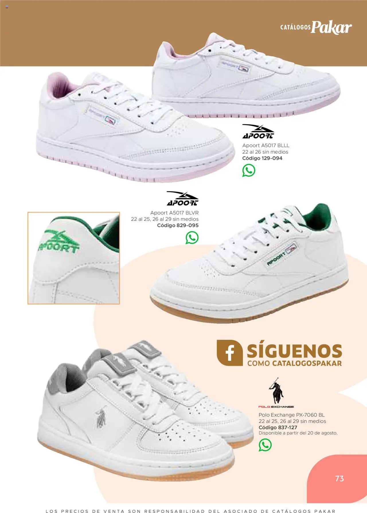 Nuevas ofertas de SC Pakar válidas en toda la República Mexicana desde el 24.07.2025. ¡Encuentra las mejores ofertas en SC Pakar - Catálogo Casual otoño / invierno! | Página: 73