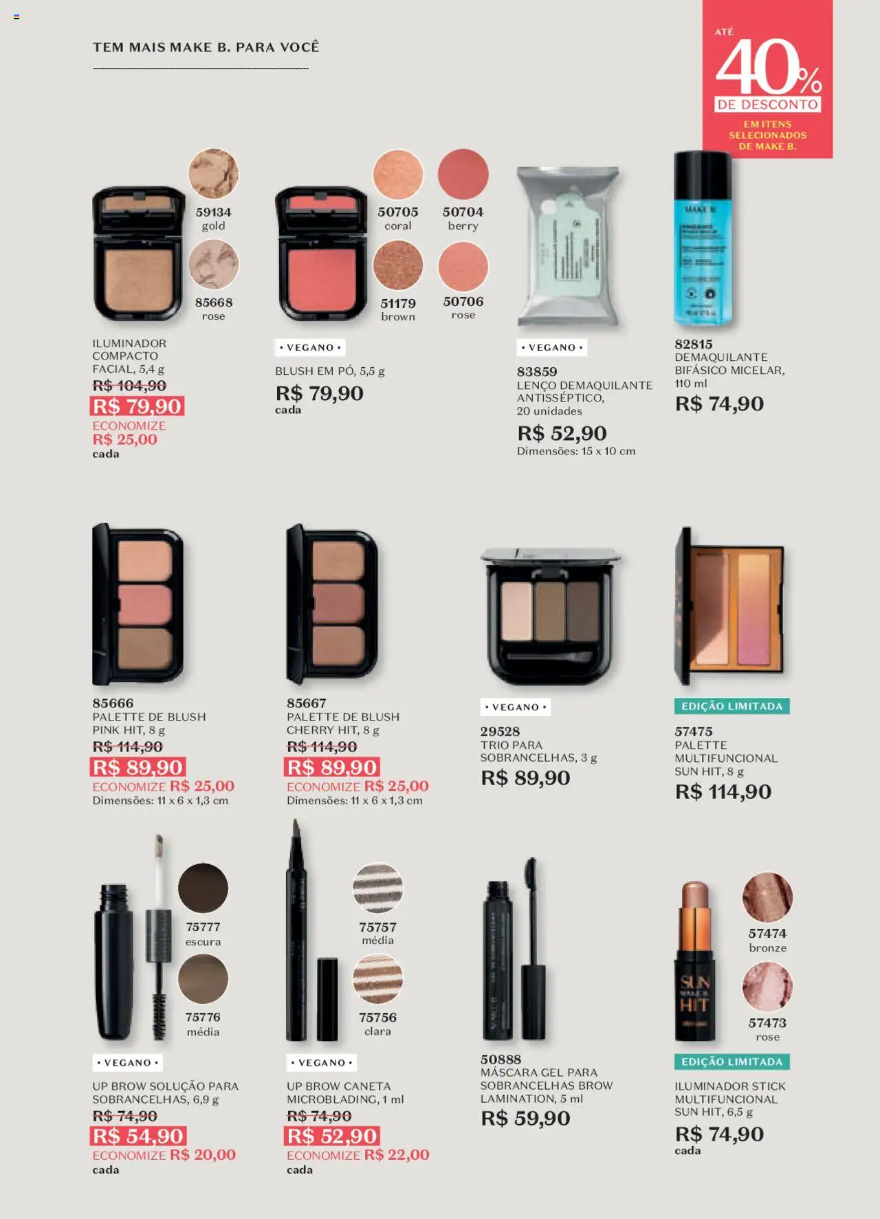 O Boticário Folheto - válido de 13.10.2025 | Página: 121 | Produtos: Multifuncional, Caneta, Lenço, Iluminador