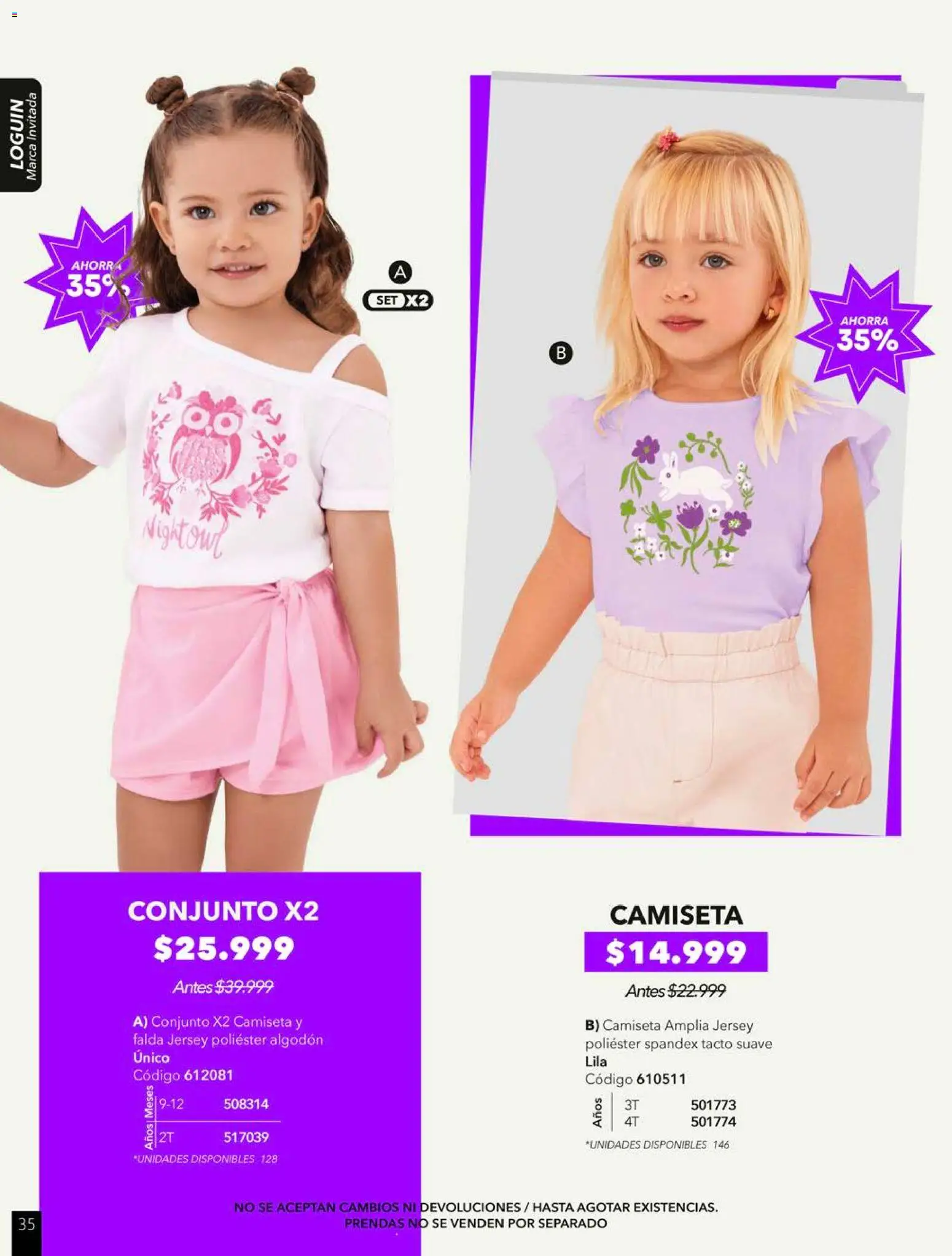 Pacifika revista - valida desde el 15.05.2026 | Página: 232 | Productos: Algodón, Falda, Camiseta, Conjunto