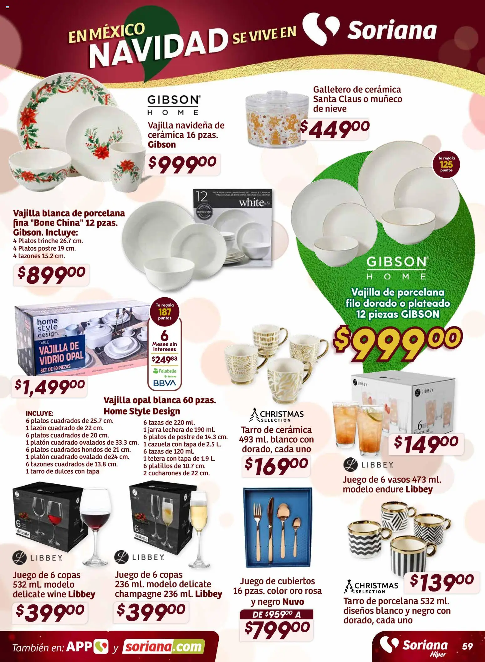 Nuevas ofertas de Soriana válidas en toda la República Mexicana desde el 27.11.2025. ¡Encuentra las mejores ofertas en Soriana - Preciazazaso Híper: Valle de México! | Página: 58 | Productos: Champagne, Tetera, Juego, Té