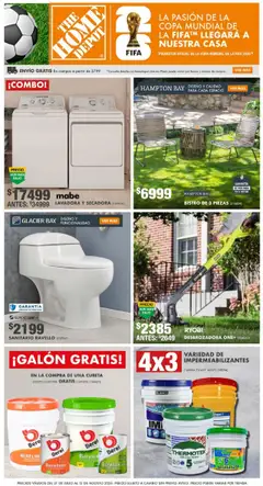 Vista previa de Home Depot - Catálogo, nuevo folleto de la tienda, válido en México a partir del 21.07.2025
