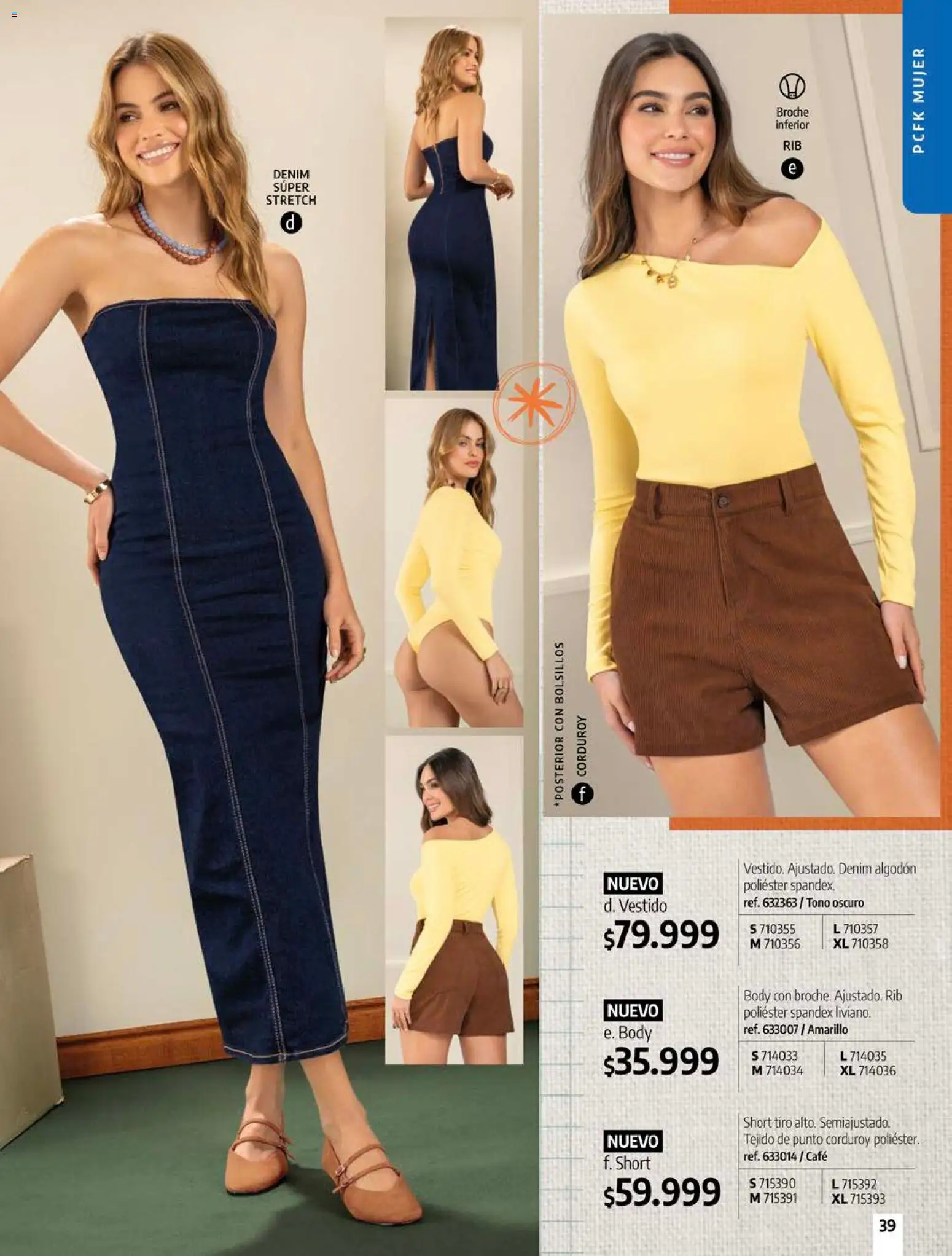 Pacifika revista - valida desde el 15.05.2026 | Página: 39 | Productos: Body, Short, Vestido, Café