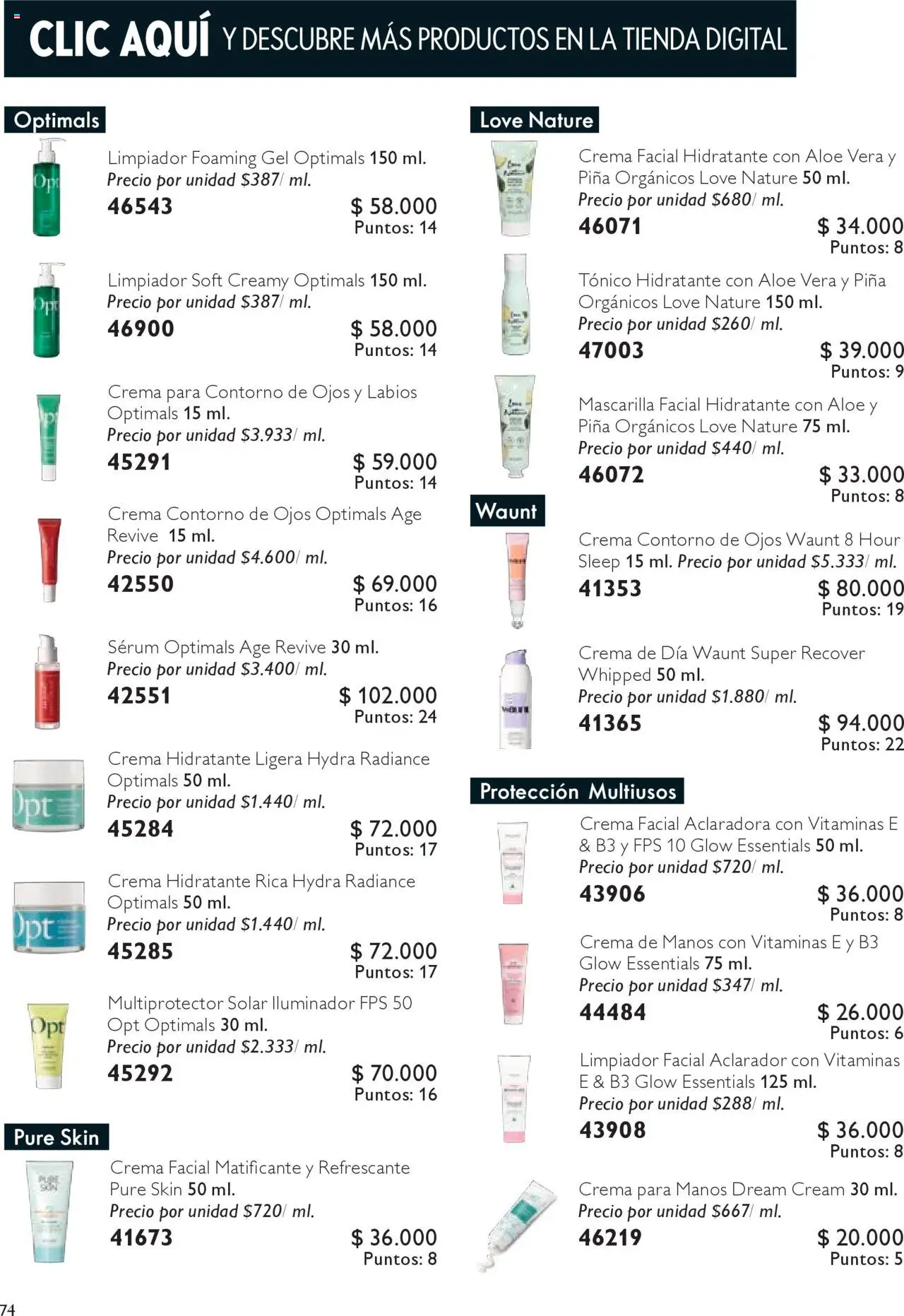 Oriflame revista - valida desde el 13.09.2025 | Página: 74