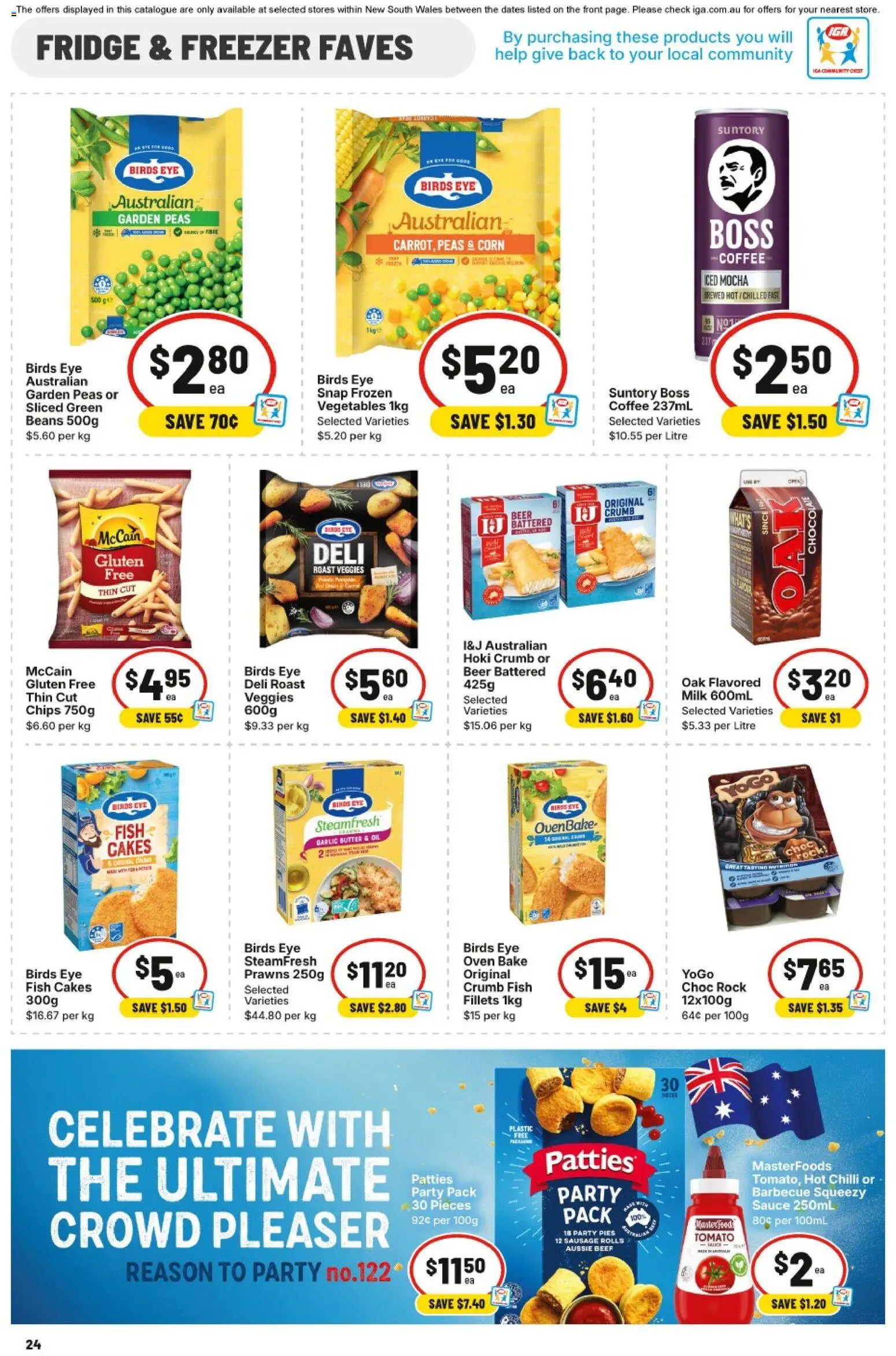 IGA catalogue - valid from 21.01.2026 | Page: 20 | Products: Beef, Vegetables, Garlic, Freezer