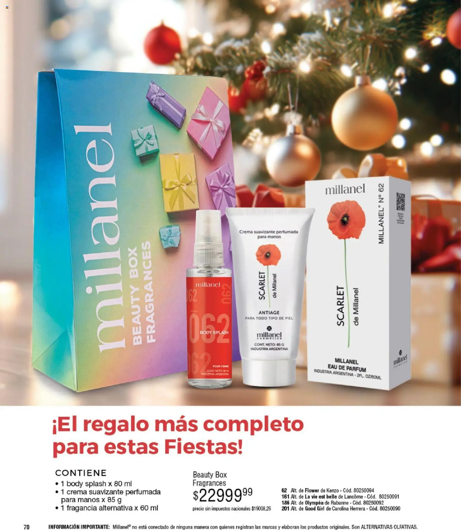 Millanel - Catálogo │ válido desde el 08.12.2025 | Página: 70 | Productos: Body, Fragancia, Suavizante, Crema