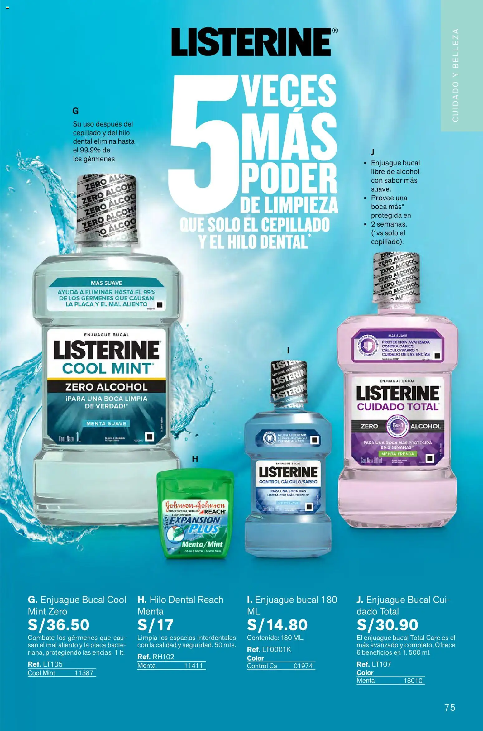 Catálogo Leonisa válido desde 16.01.2026 | Página: 75 | Productos: Enjuague bucal