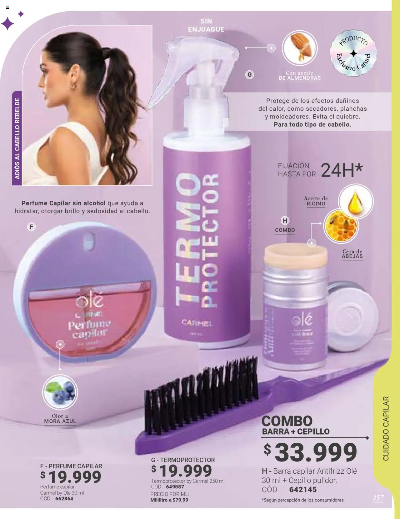 Carmel revista - valida desde el 09.07.2025 | Página: 159 | Productos: Termo, Cera, Mora, Tintura