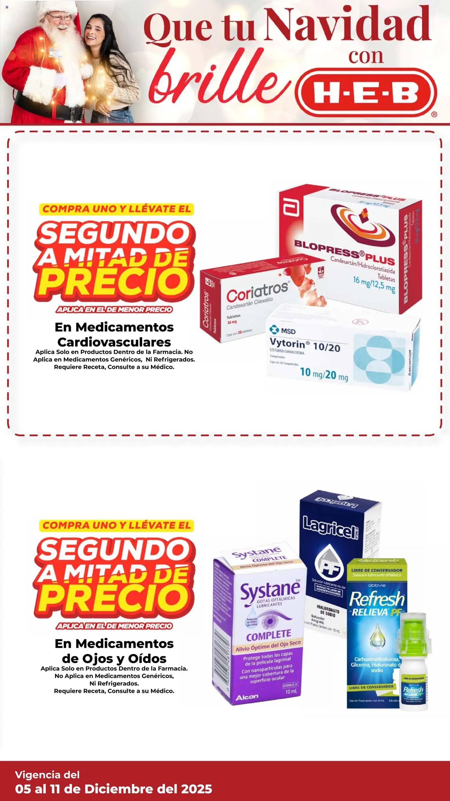 Nuevas ofertas de H-E-B válidas en toda la República Mexicana desde el 05.12.2025. ¡Encuentra las mejores ofertas en H-E-B folleto! | Página: 11 | Productos: Frasco, Caja