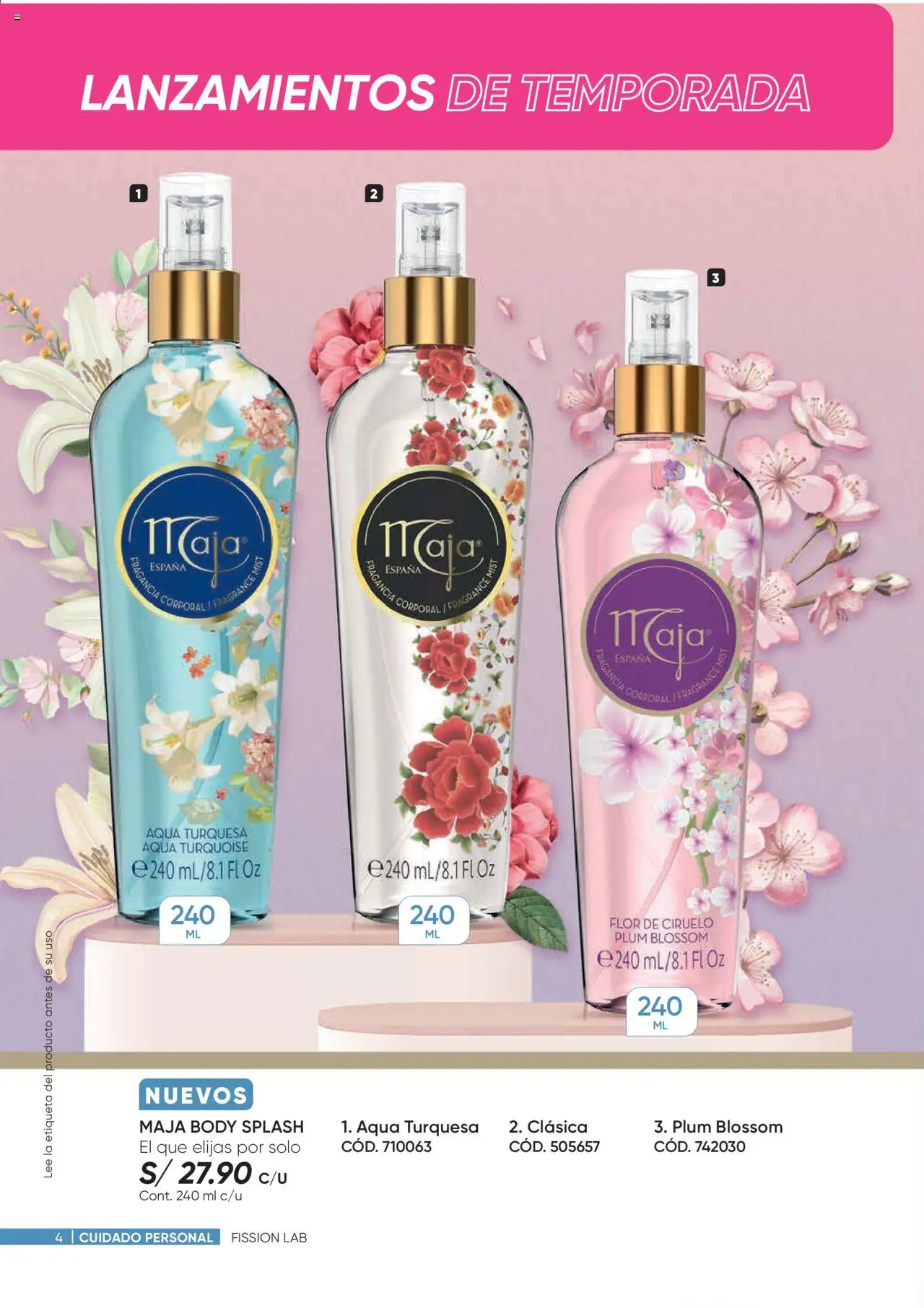 Catálogo Azzorti válido desde 28.07.2025 | Página: 4 | Productos: Fragancia