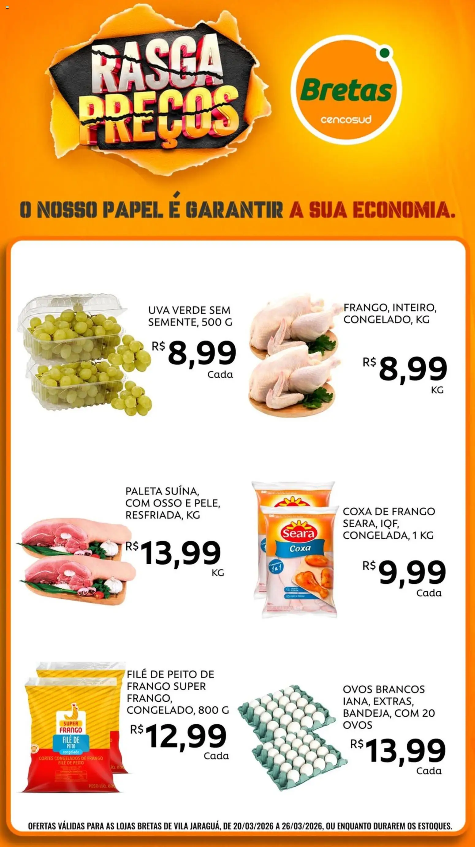 Bretas - Ofertas da semana de 20/03/2026 ? Não perca as melhores promoções! | Brasil