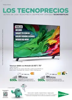 Vista previa de El Corte Inglés catálogo Los Tecnoprecios, nuevo folleto de la tienda, válido en México a partir del 27.10.2025