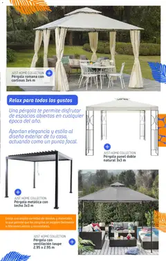 Vista previa Sodimac catálogo válido desde el 18.12.2025 | Página: 17 | Productos: Cortinas, Pérgola, Té