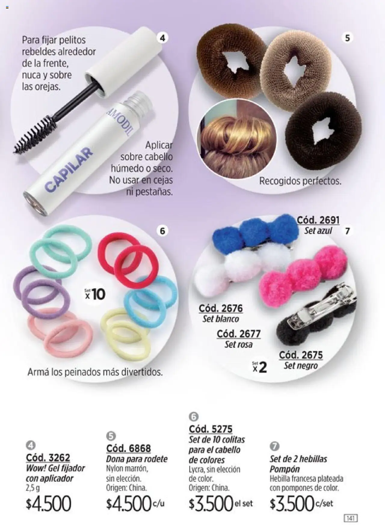 Catálogo Amodil Campaña 12 │ válido desde el 26.06.2025 | Página: 141 | Productos: Hebillas, Hebilla, Sobre, Fijador