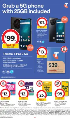 Preview of Coles catalogue  - valid from 25.03.2026 | Page: 45 | Products: Phone, Device, Camera, Mobile