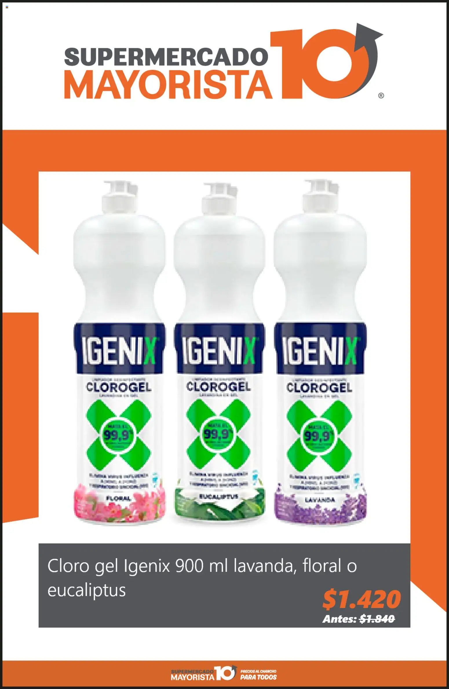 Mayorista 10 Ofertas  │ válido desde el 16.04.2026 | Página: 7 | Productos: Cloro