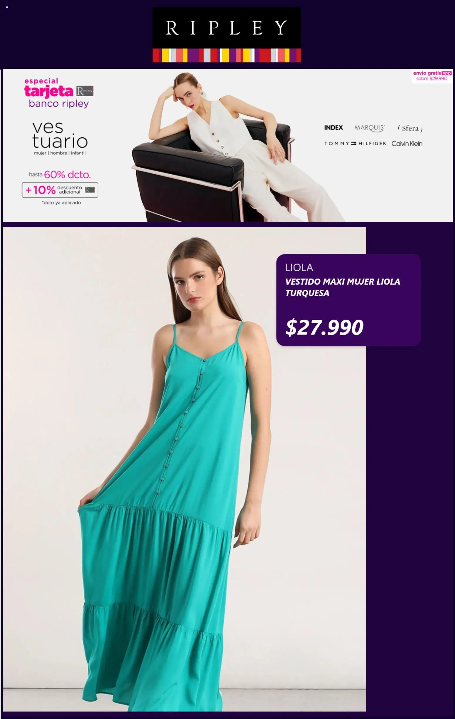 Ripley ofertas  │ válido desde el 29.01.2026 | Página: 5 | Productos: Vestido, Banco, Sobre