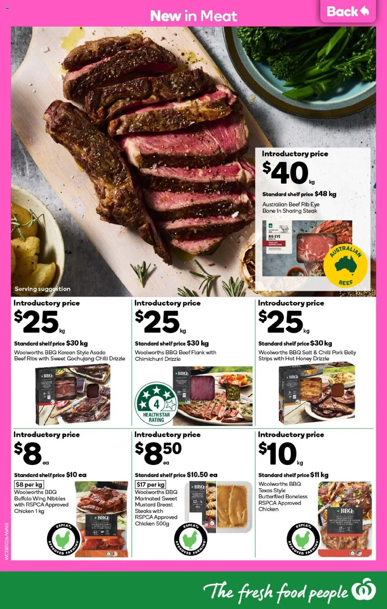 Woolworths catalogue - valid from 08.10.2025 | Page: 18 | Products: Shelf, Honey, Pork, Chilli
