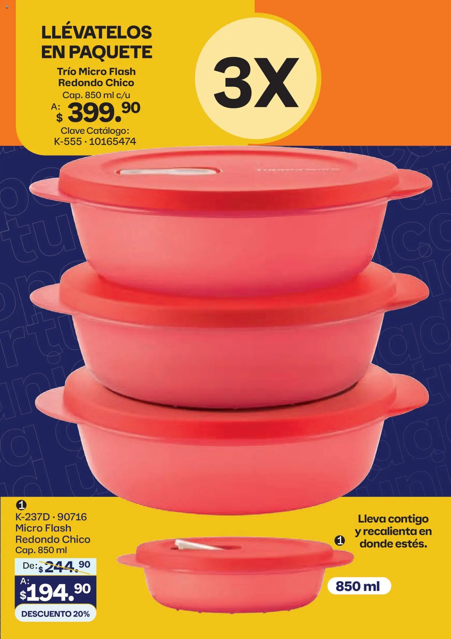 ¡El último » catálogo de Tupperware para Abril « está aquí! Descubre las SUPER OFERTAS. | México