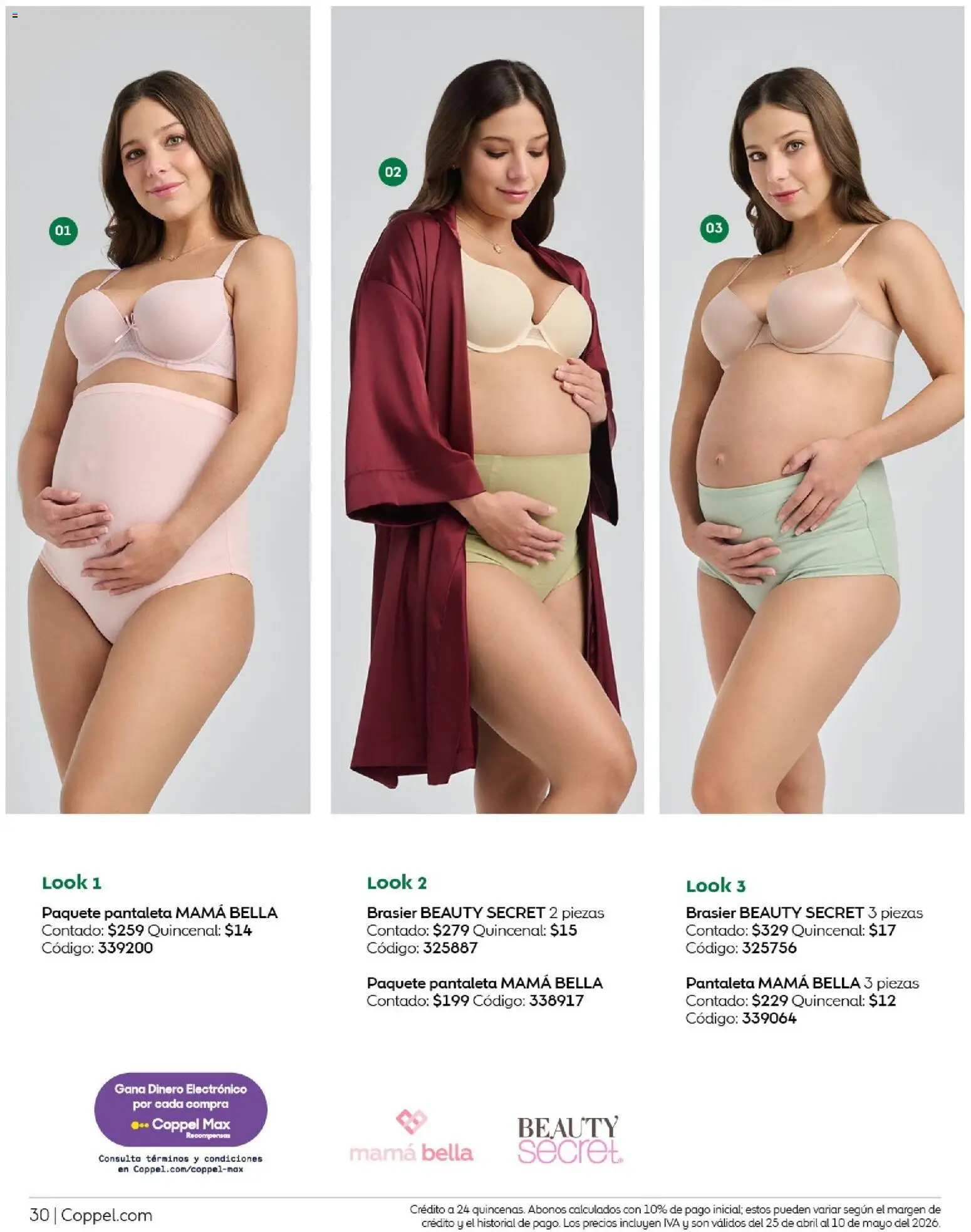 Nuevas ofertas de Coppel válidas en toda la República Mexicana desde el 25.04.2026. ¡Encuentra las mejores ofertas en Coppel catálogo Los regalos que mamá siempre quiere! | Página: 30