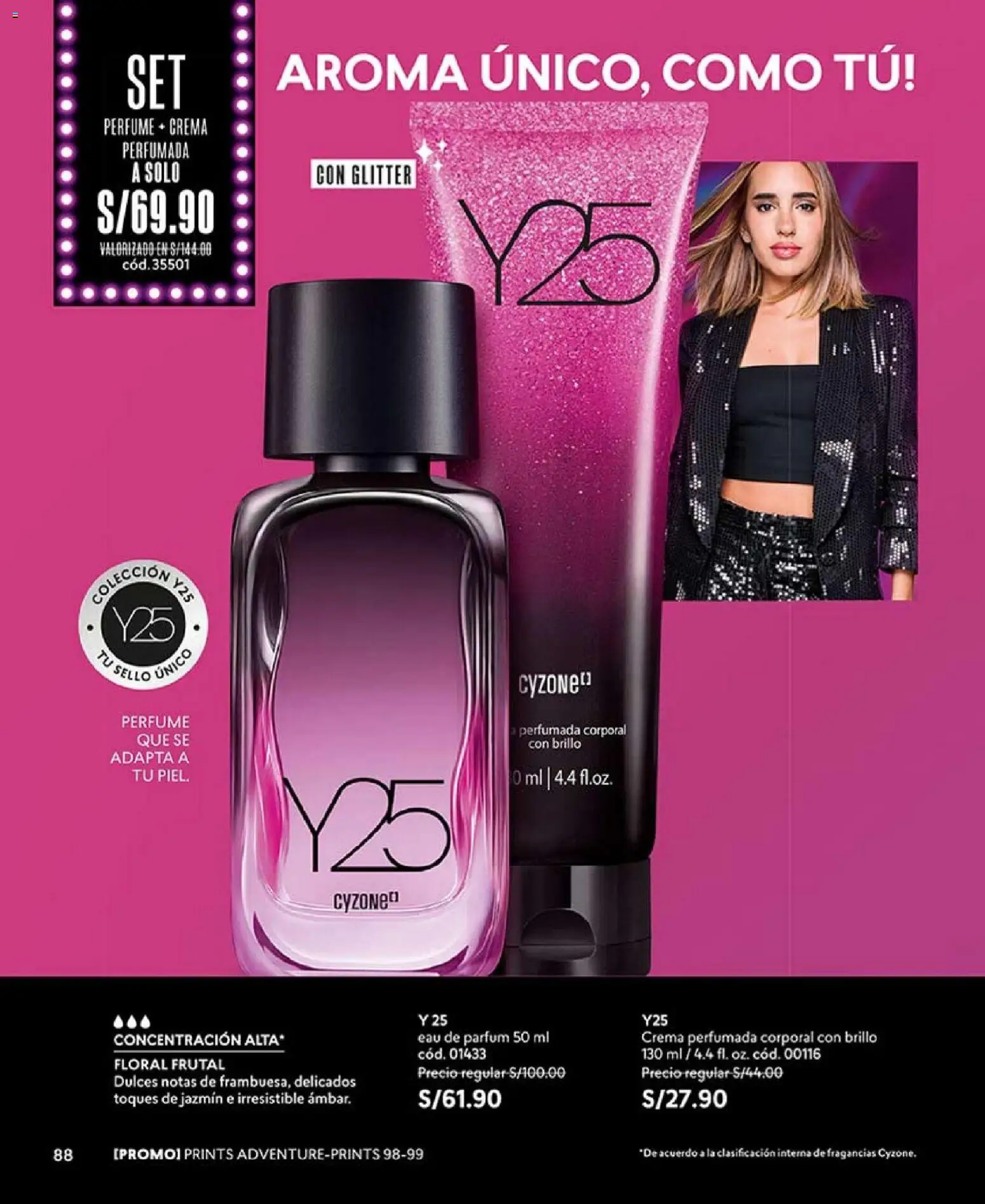 Catálogo CyZone válido desde 27.12.2025 | Página: 88 | Productos: Crema, Perfume