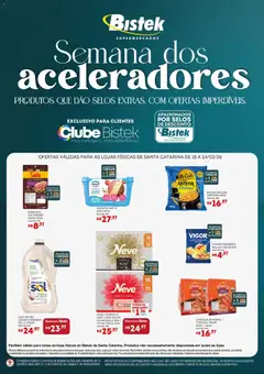 Bistek Supermercados - Ofertas Semana do Acelerador - Pré-Visualização do folheto da loja Bistek Supermercados, válido de 18.02.2026